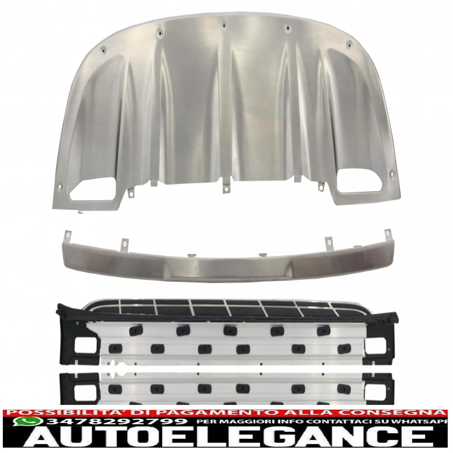 body kit skid plates bumper protectors with running boards side steps off-road suitable for porsche cayenne 958 (2010-2014) 