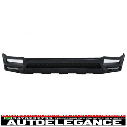 spoiler paraurti anteriore led drl estensione adatto per mercedes classe g facelift w463 w464 g350 g400 g500 (2018-)