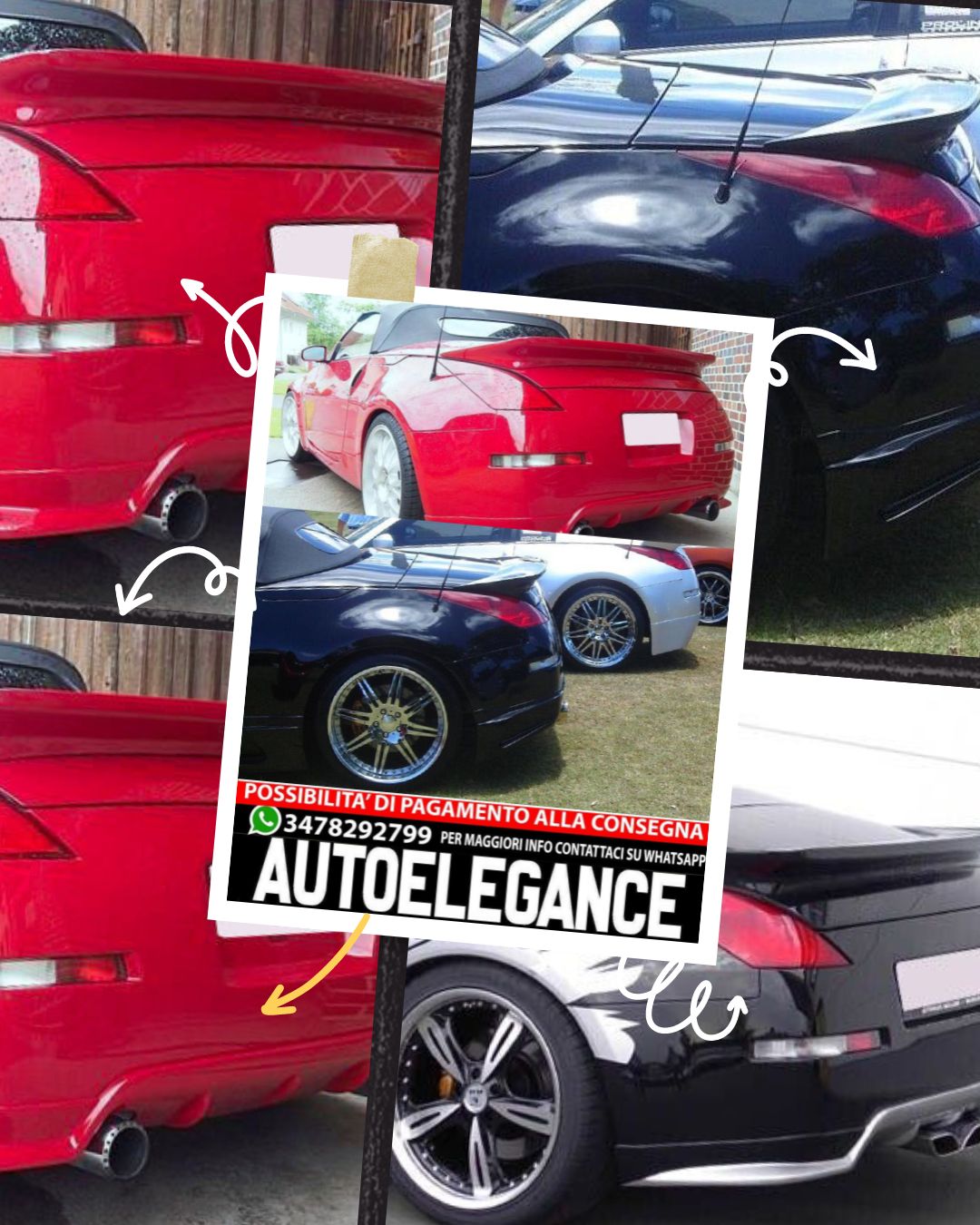 SPOILER SUITABLE FOR NISSAN 350Z ROADSTER / CABRIOLET 