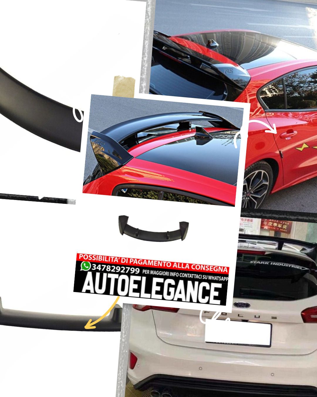 SPOILER adatto per Ford Focus MK4 2018+