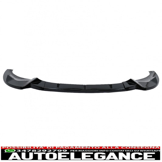 Labbro spoiler paraurti anteriore adatto per bmw x3 g01 x4 g02 (2018-2020) m sport pianoforte nero