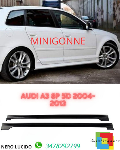 ✨SKIRT SUITABLE FOR Audi A3 3D 2004-2013 ✨ 