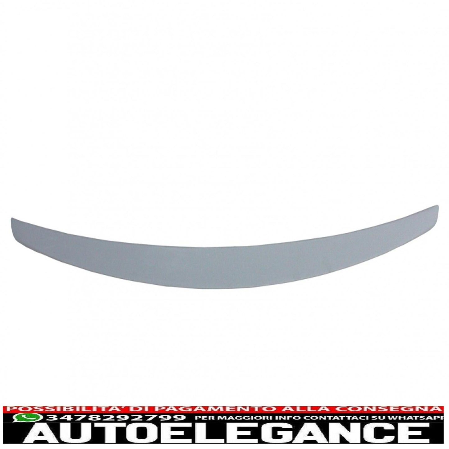Boot spoiler suitable for Mercedes S-Class W222 (2014 onwards) sporty rear lip. 