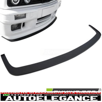 Sport style front spoiler for bmw e30 82-90 