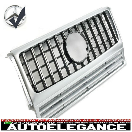 Sport radiator grille suitable for mercedes w463 g 1990-2018 panamericana gt o...