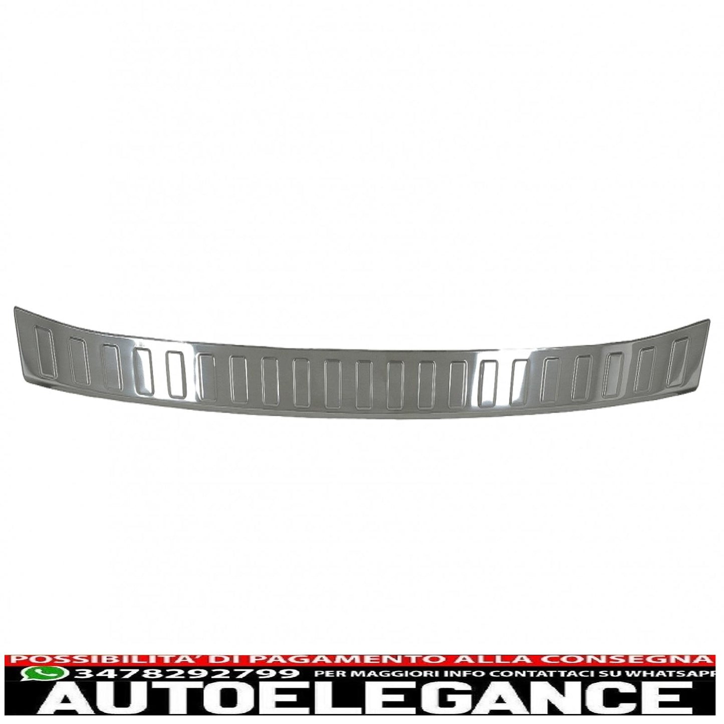 Protezione paraurti posteriore battitacco pedana copertura in alluminio adatta per vw golf 8 hatchback (2020 in poi)