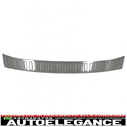 Protezione paraurti posteriore battitacco pedana copertura in alluminio adatta per vw golf 8 hatchback (2020 in poi)