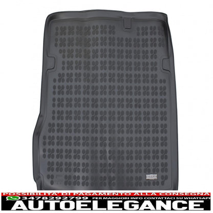 Tappetino per bagagliaio nero adatto a Dacia Duster ii (4*2) (2018-)