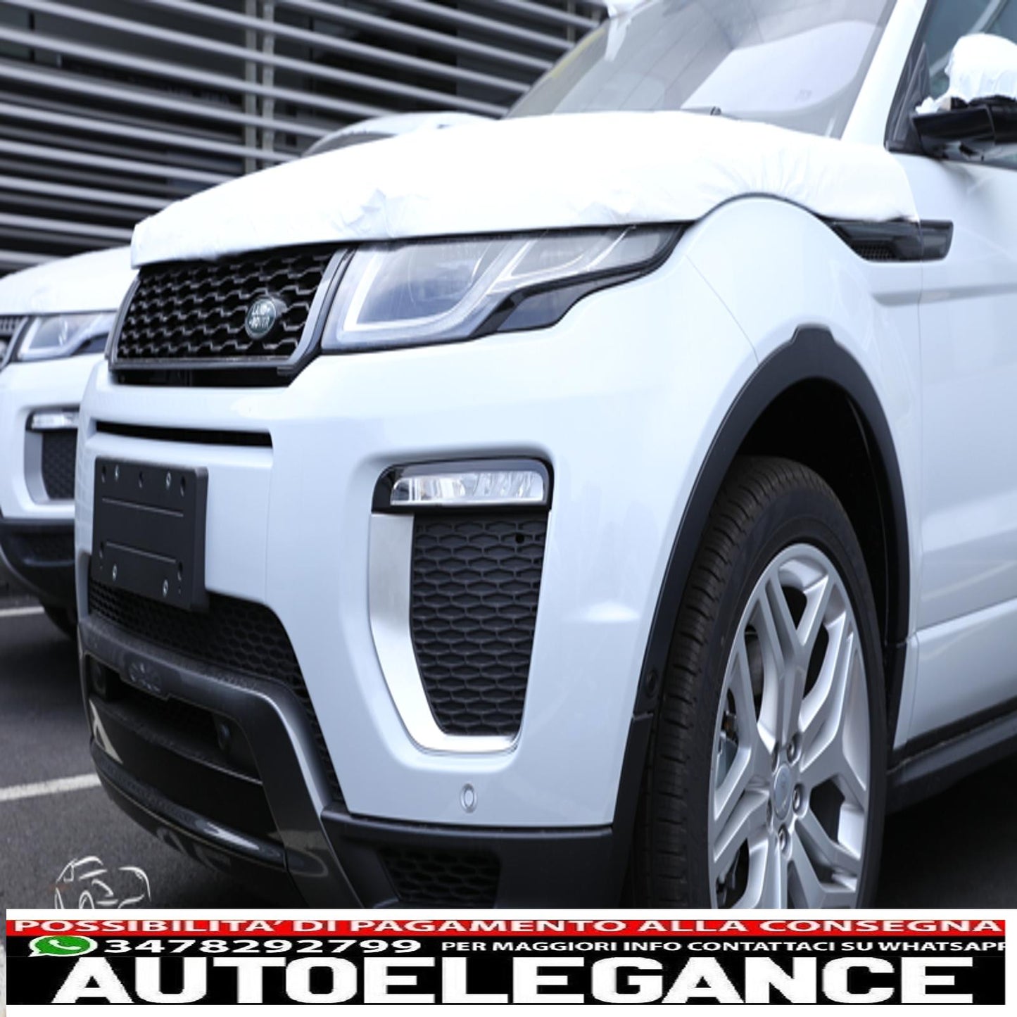 Chrome Frame Panel TFL Daytime Running Light for Range Rover Evoque - show original titleOriginal text Chrome Frame Cover Daytime Running Light TFL for Range Rover Evoque