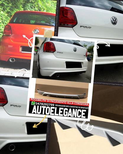 SOTTOPARAURTI POSTERIORE ADATTO PER VW POLO 5 6R ( 2009-2014 )