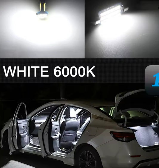 9 luci interne a LED per auto Canbus per VW Tiguan