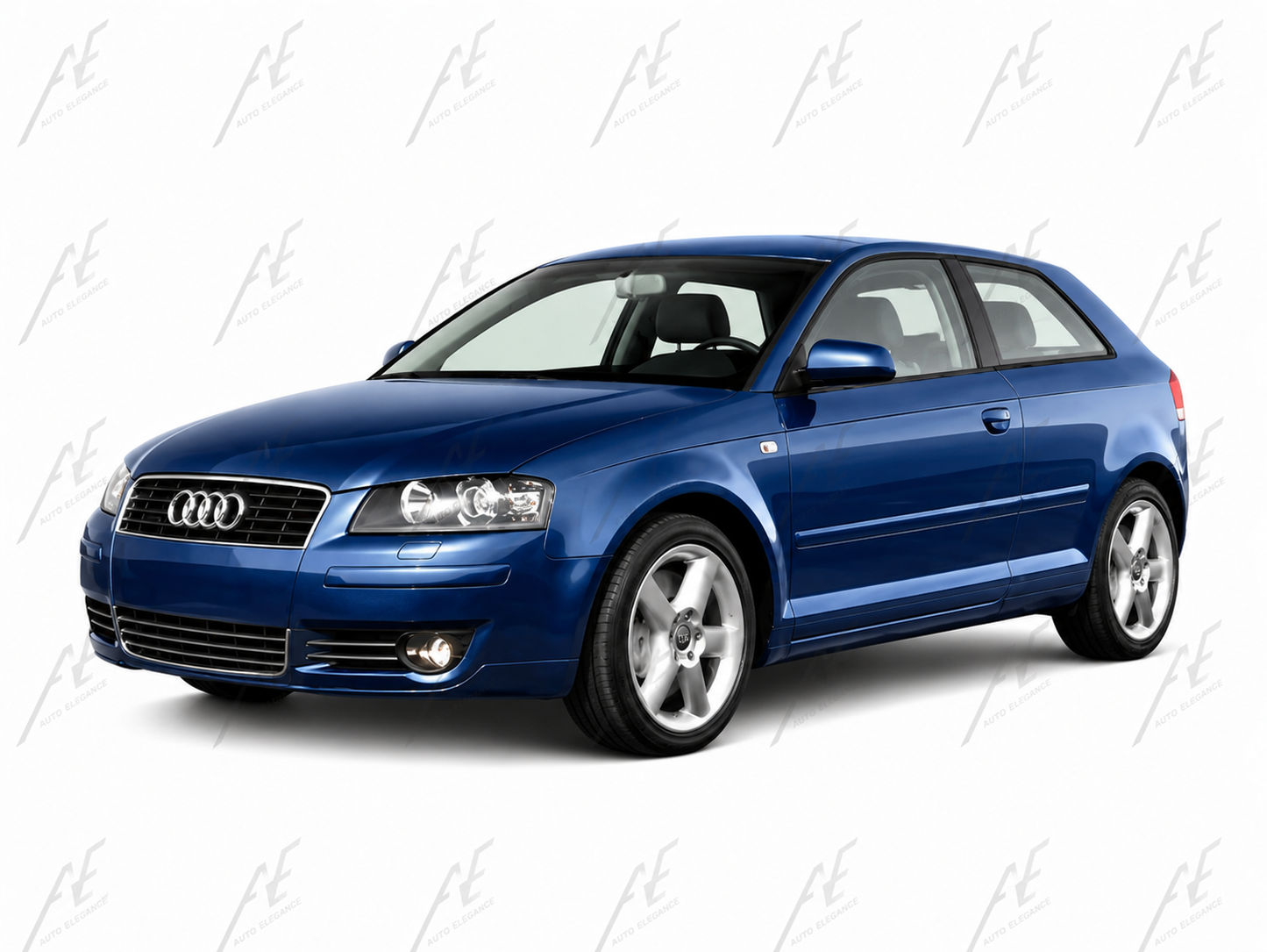 💕ART.9703 MINIGONNE Audi A3 8P Hatchback (2003-2012) NERO LUCIDO💕