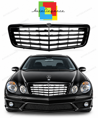 👉Griglia anteriore nera per Classe E (W211) Facelift (2006-2009)👈