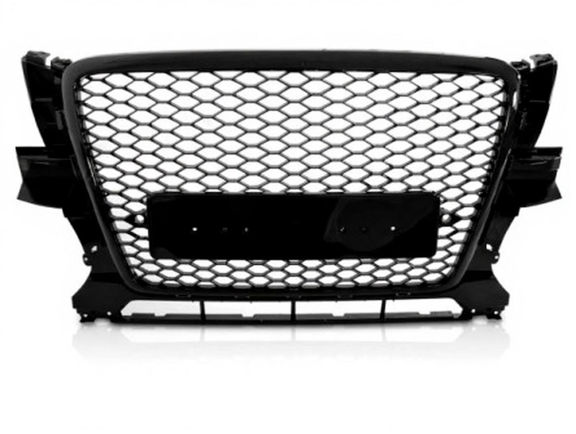 💫ART.4782 GRIGLIA SPORTIVA NERO LUCIDO PDC PER AUDI Q5 8R 2008-2012💫