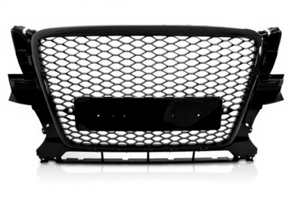 💫ART.4782 GRIGLIA SPORTIVA NERO LUCIDO PDC PER AUDI Q5 8R 2008-2012💫
