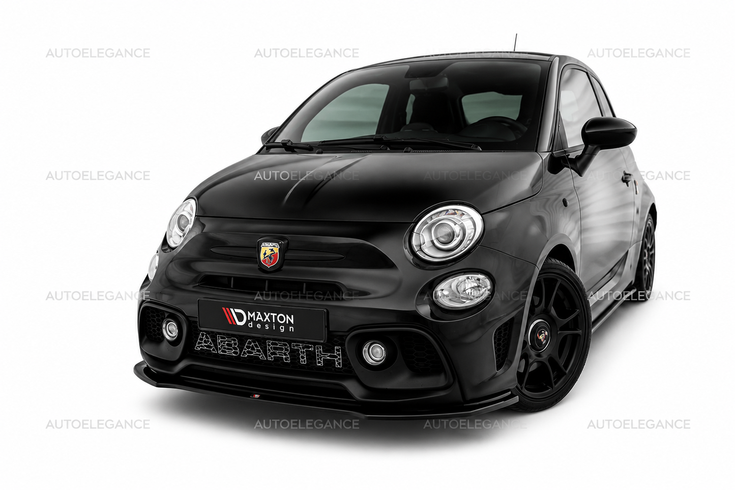 💫Splitter Anteriore per Abarth 595 Mk1 Facelift Nero Lucido💫