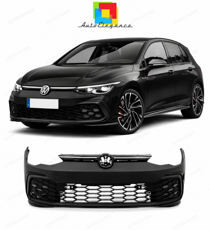 💕PARAURTI ANTERIORE VOLKSWAGEN VW GOLF 8 LOOK GTD💕