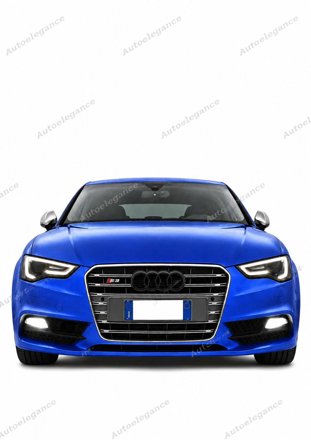 🔥ART.1559 GRIGLIA ADATTO PER AUDI A5 2012-2015 LOOK S5 PROFILI CROMATI🔥
