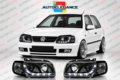 ART.10926 FARI ANTERIORI LED  ADATTO PER VW POLO 6N 10.94-09.99