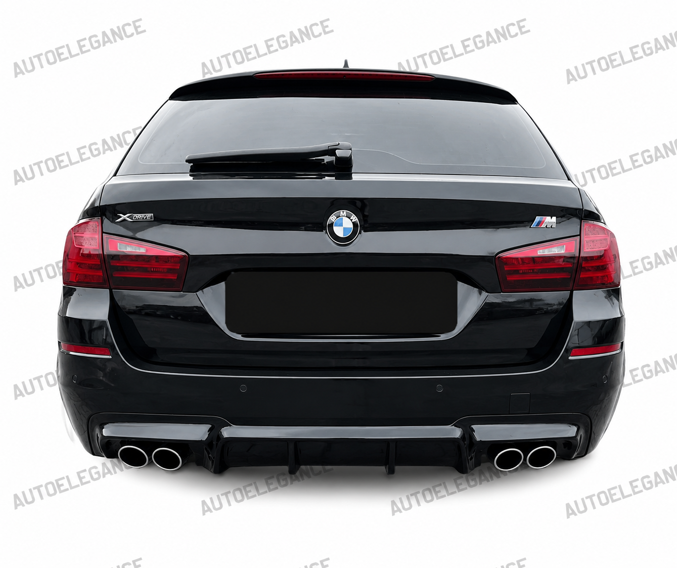 ART. 0086 DIFFUSORE BMW SERIE 5 F10 F11  NERO LUCIDO