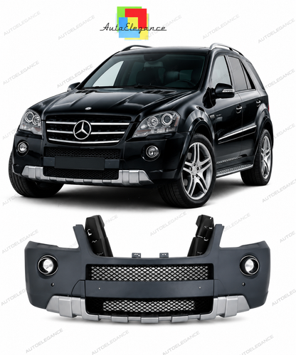 💕PARAURTI ANTERIORE MERCEDES CLASSE ML W164 08-11 LOOK AMG 63💕