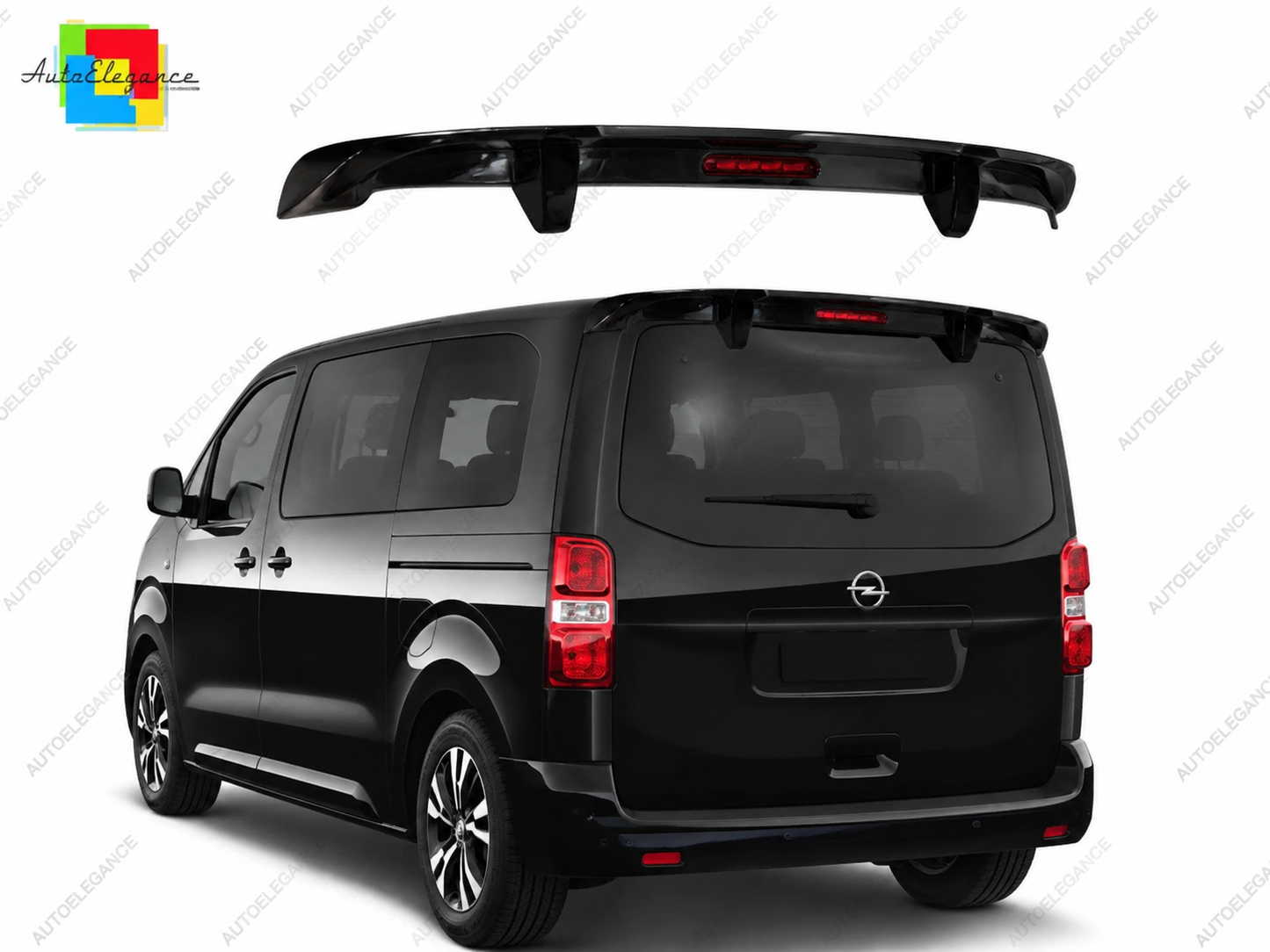 👉Spoiler Tetto per Opel Zafira Life (2019+) con Finestrino Apribile👈