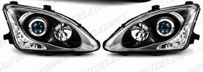 ART.11108  FARI ANTERIORI ADATTO PER HONDA CIVIC 01-06 NERO