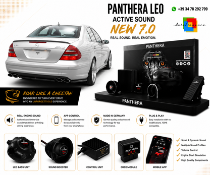 💕ART.2672 PANTHERA Soundsystem Booster 7.0-Mercedes-Benz E 55 AMG W211💕