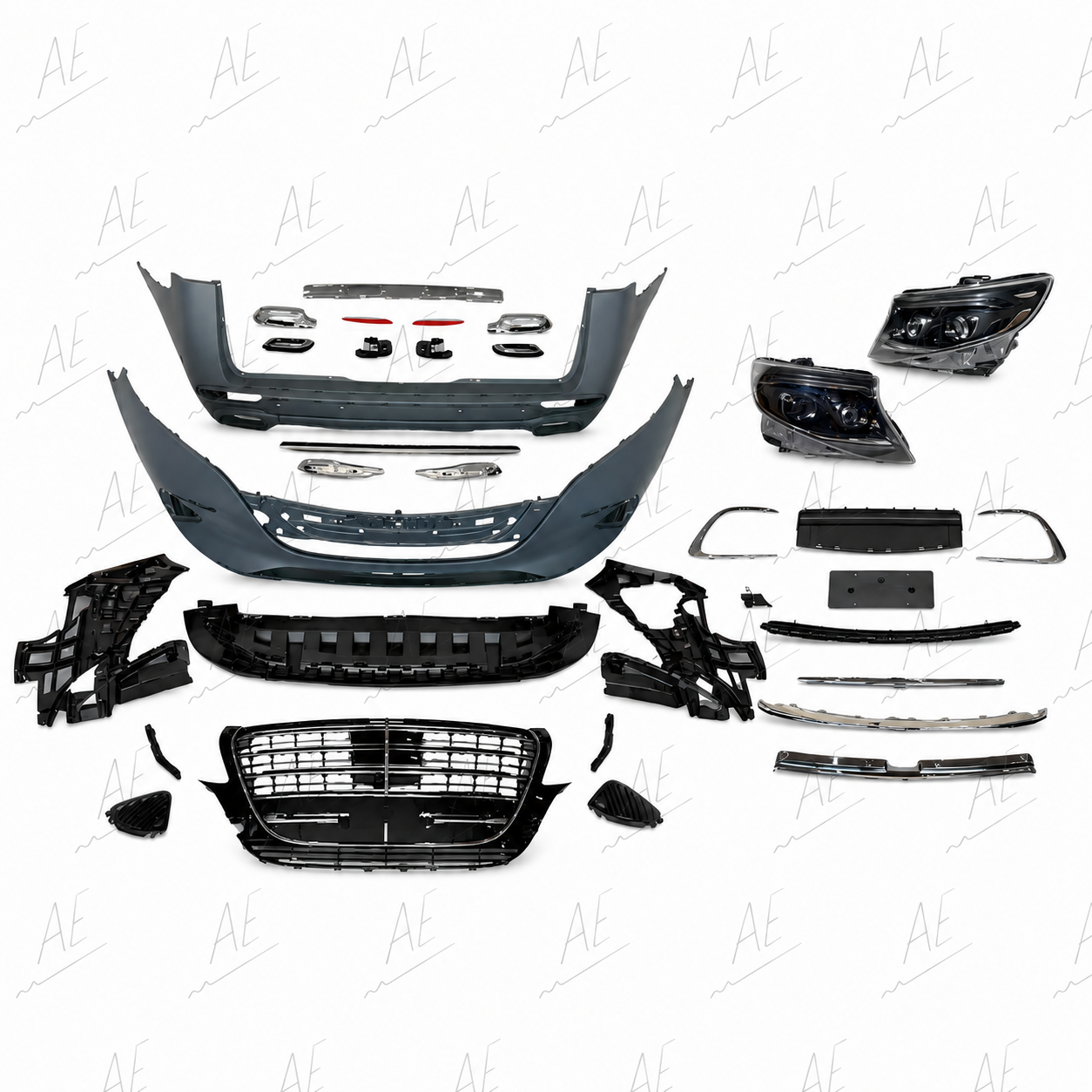 💕ART.10191 BODYKIT  Mercedes V-Class / Vito 2016-2023 look 2024 V300 W447💕