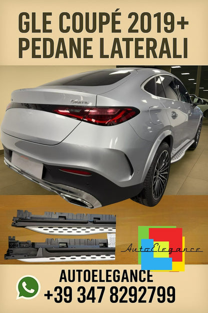 🌟PEDANE ADATTO PER MERCEDEZ BENZ GLC SUV X254 C254 COUPE 2022+ SATINATE🌟