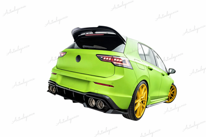 🔥ART.9670 SPLITTER POSTERIORE V.2 VW GOLF R HATCHBACK Mk8 / Mk8 FACELIFT🔥