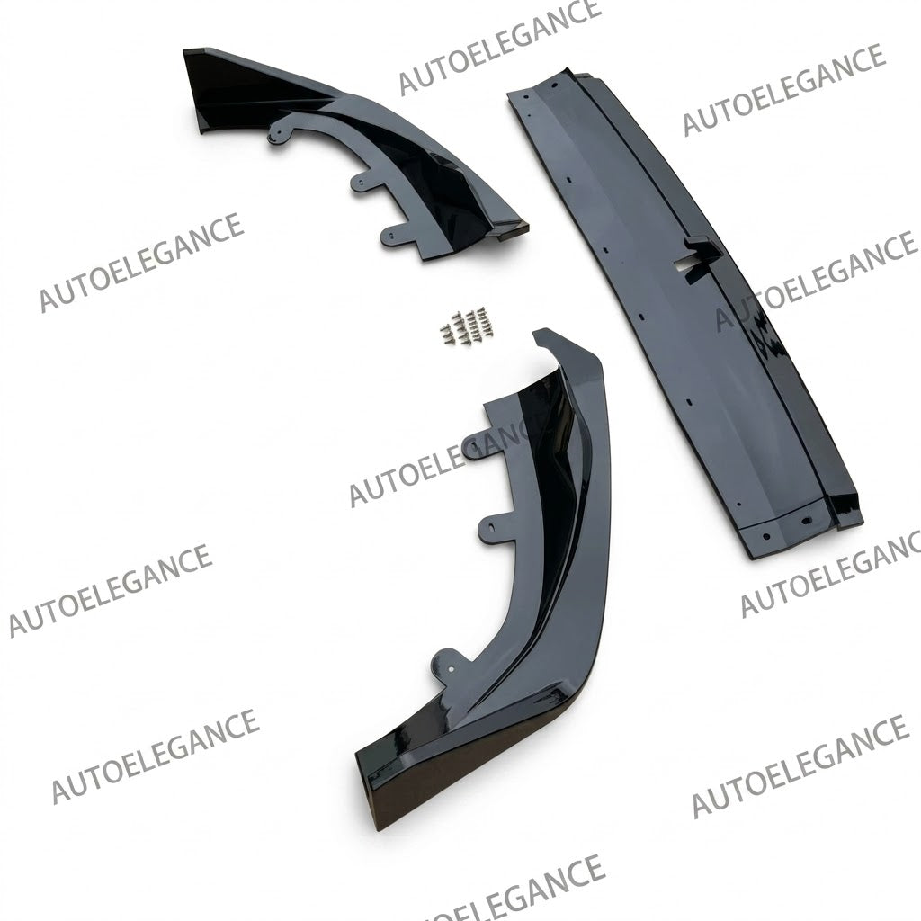 💫Splitter Anteriore per BMW Serie 3 G20 G21 LCI 2022-2026 Nero Lucido💫