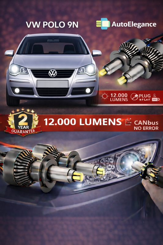 KIT LED per VW Polo 9N ANABAGLIANTI H7 CANBUS Bianco 6500K 360 gradi