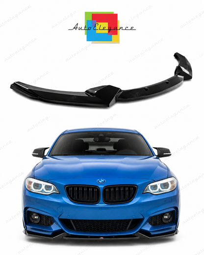 💕 Splitter adatto per  BMW 2 M-Pack F22 nero lucido 💕