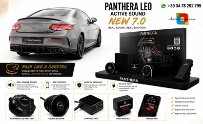 💕ART.2672 PANTHERA Soundsystem Booster 7.0 -Mercedes-AMG C43 Coupe / Cabrio  💕