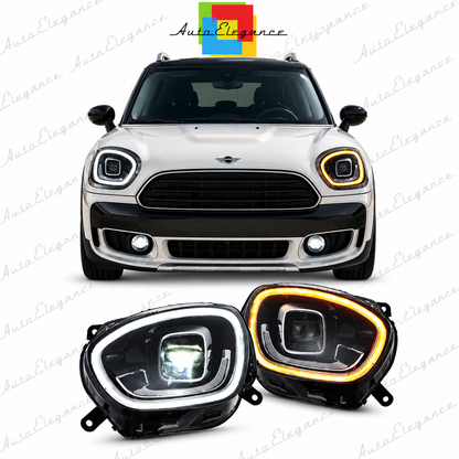 ART.10650 FARI ANTERIORI ADATTO PER Mini Cooper Countryman F60 17-23