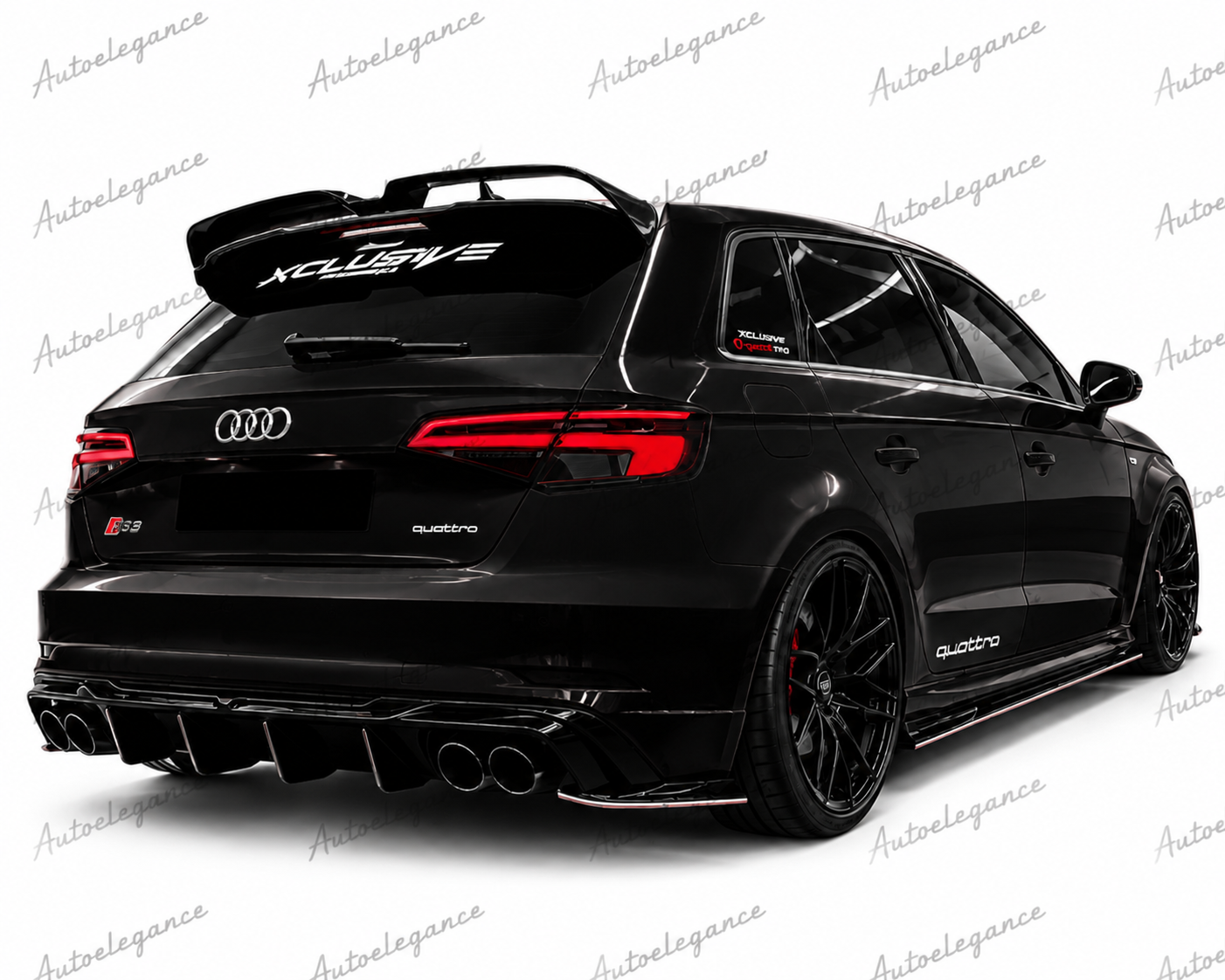 🔥ART.4844 SPOILER ADATTO PER AUDI A3 S LINE S3 2013-2020🔥