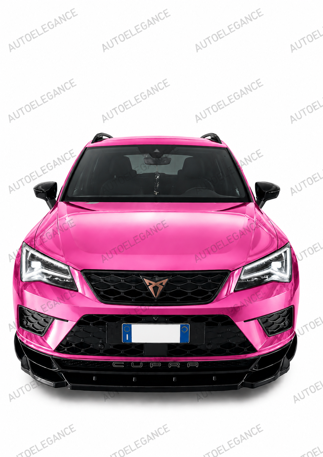 🔥1341 Gloss Black Front Splitter suitable for CUPRA Ateca 2018+🔥 