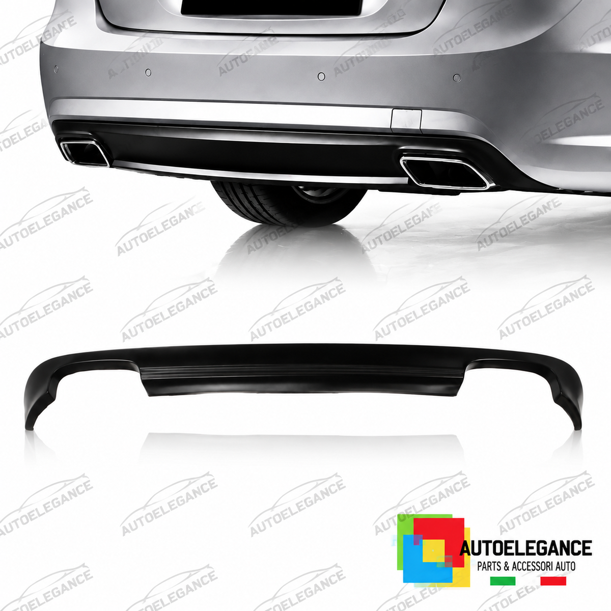 DIFFUSORE ADATTO PER MERCEDES CLASSE E W212 09-13 LOOK AMG