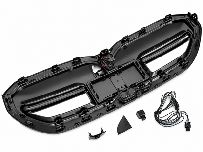 ART.10705 GRIGLIA ADATTO  PER  BMW 5 (G60) (G61) NERO LUCIDO