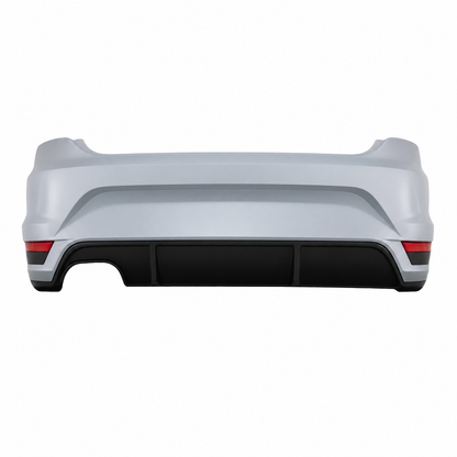 👉Paraurti Posteriore Look Sportivo Uscita Doppia Sinistra Seat Leon FR 13-20👈