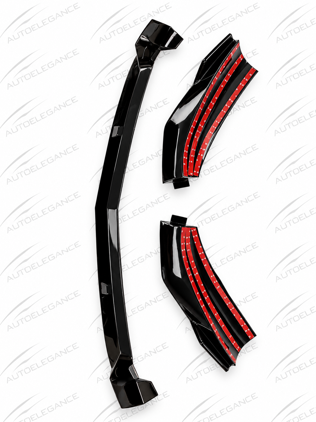 ART.10810 SPLITTER ADATTO PER MERCEDES  W177 SOLO STANDARD  NERO LUCIDO 3PZ