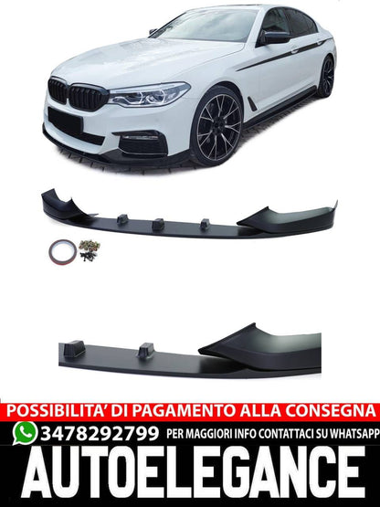Front Spoiler Lip Performance For BMW 5 Series G30 G31 16-20
