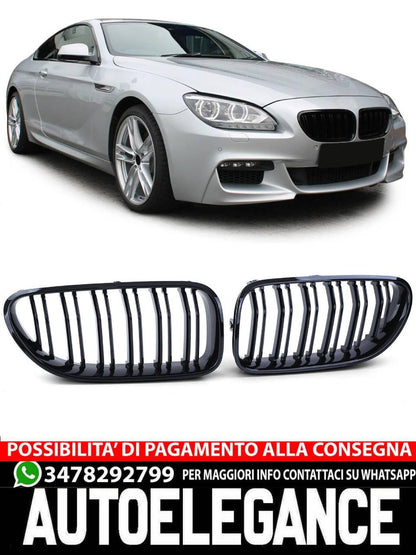 Griglia radiatore sportiva doppia barra performance adatta per BMW Serie 6