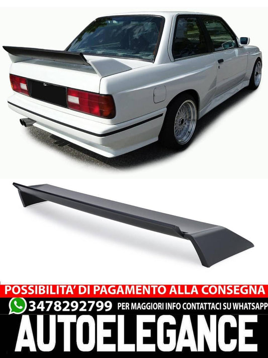 Spoiler posteriore alettone posteriore Evo Sport look  ABS per BMW Serie 3 82-92