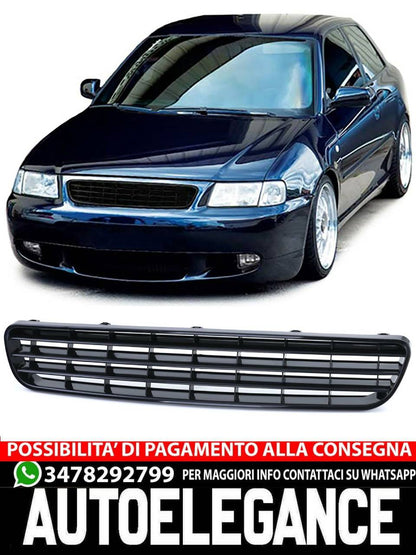 Griglia radiatore Sport Grill senza emblema nero adatto per Audi A3 8L 96-00-