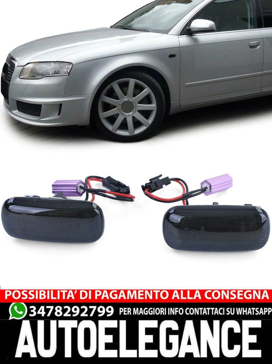 Barra luminosa a LED nera per Audi A4 B6 B7 TT 8J A3 8P A6 C5 A8 D3- AUTOELEGANCERICAMBI