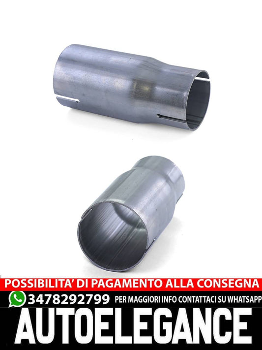Stainless Steel Exhaust Pipe Reducer Connection Adapter 