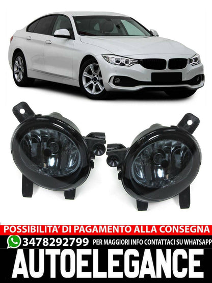 Fendinebbia fumè nero adatto per BMW F20 F21 F30 F31 F34 F32 F33-
