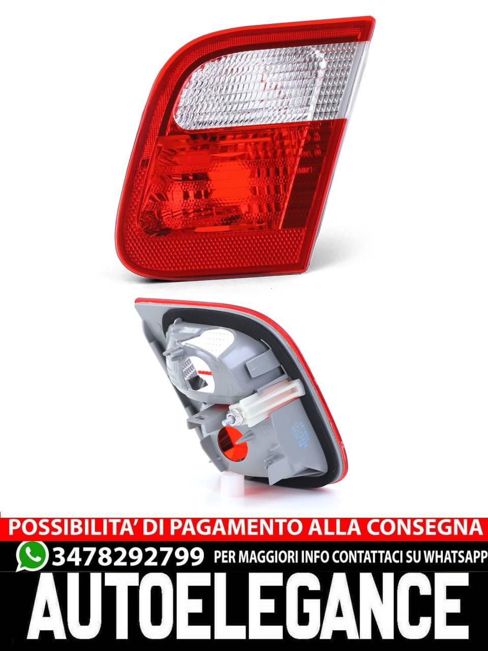 Fanale posteriore fanale posteriore interno destro adatto per BMW Serie 3